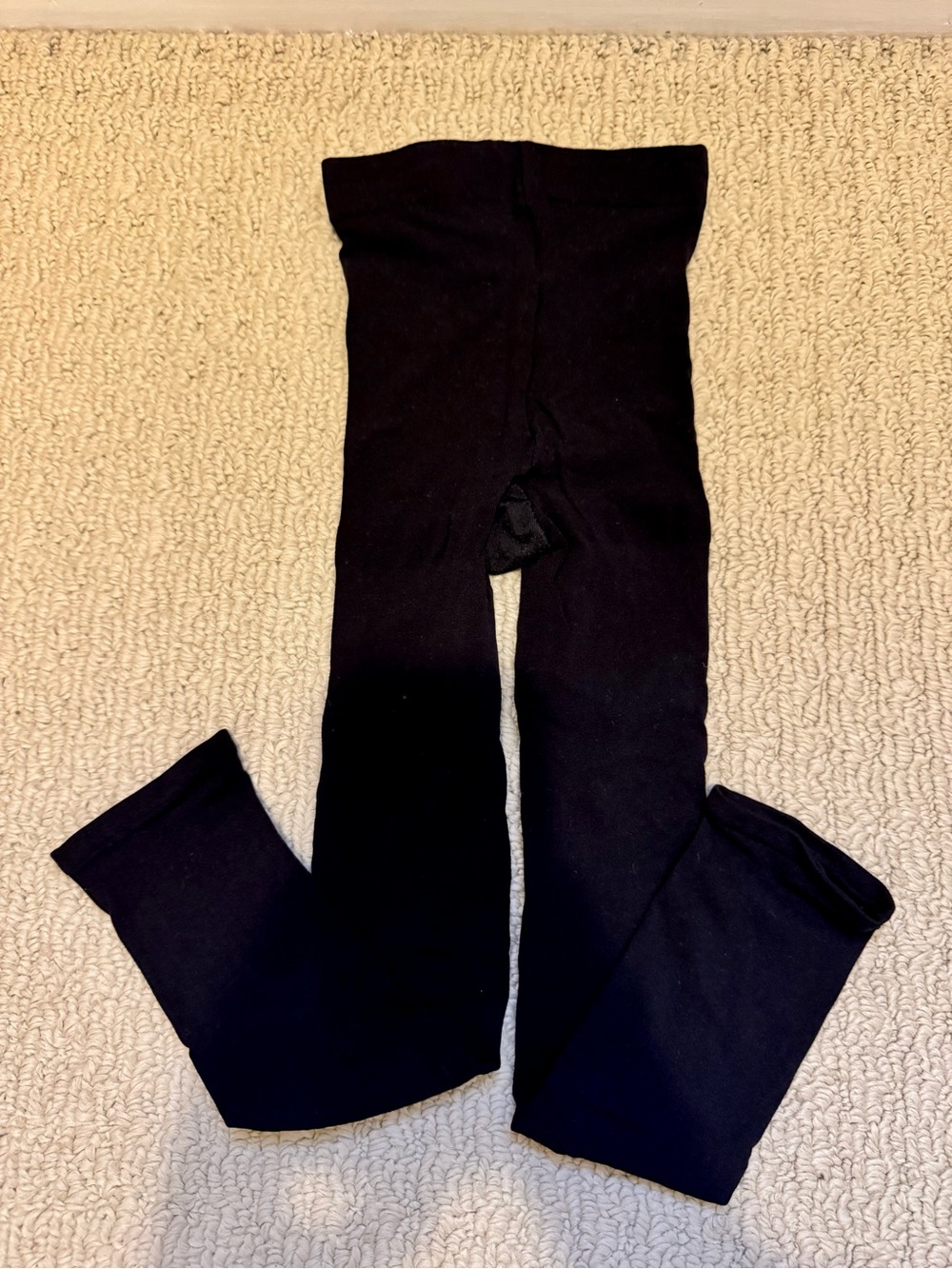 Target Girls Black Footless Tights Size 7-10 Like New
